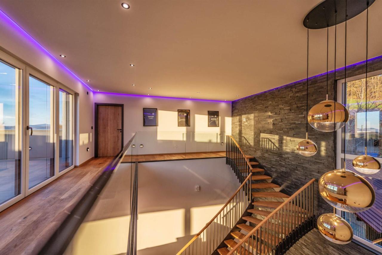 Moderne Villa Mit Whirlpool Und Heimkino Waldkirchen Kültér fotó